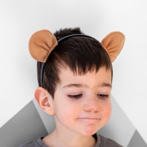 Lindas orejas de oso / Diadema de osito unisex / Regalo de fiesta de cumpleaños