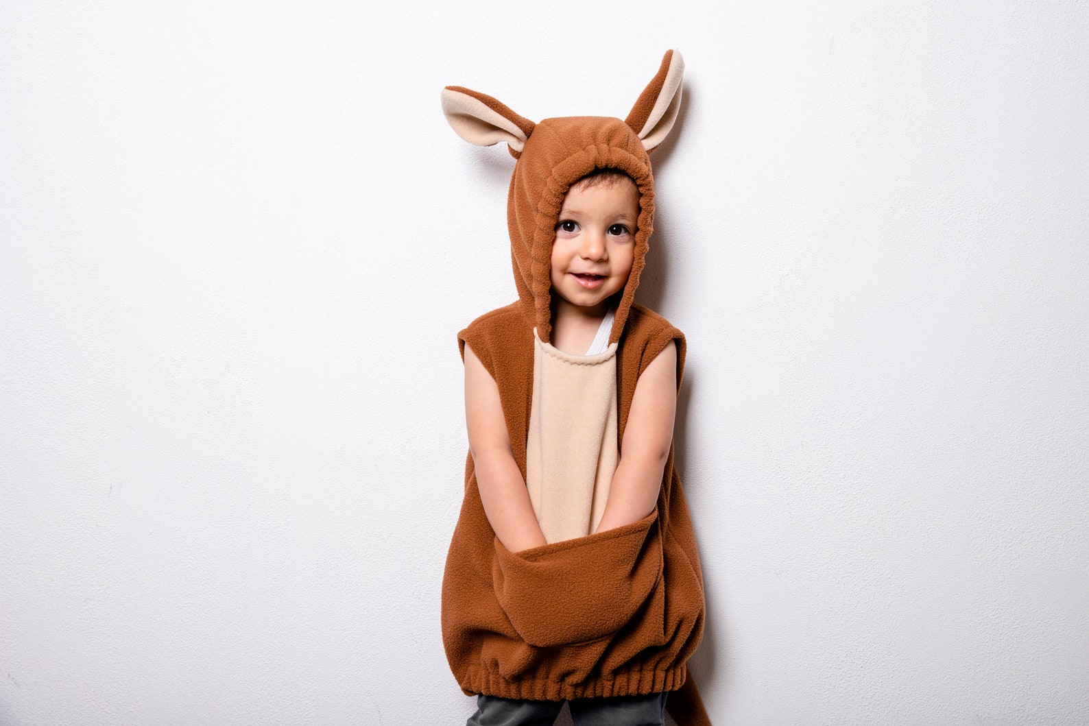 Kids Kangaroo Costume Kangaroo Halloween Costume Party Etsy