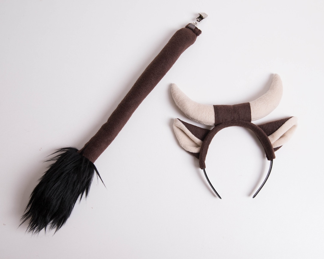 Bandeau cornes et oreilles de taureau, oreilles et cornes de vache, accessoire photo - France