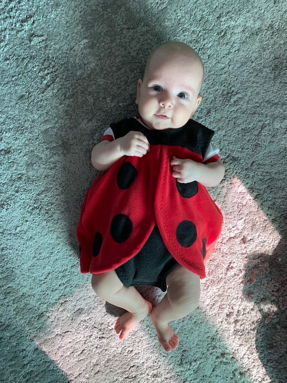 Costume da coccinella per bambina, primo costume di Halloween per bambina,  vestito cosplay per neonato, regalo per baby shower - Etsy Italia