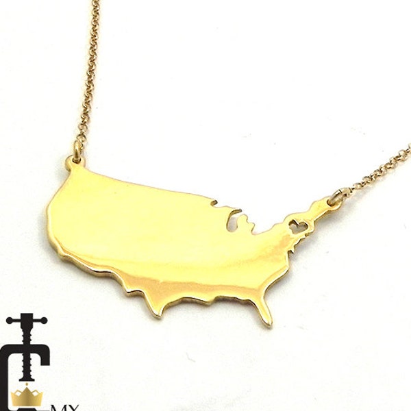 Country necklace, State necklace, Any state or country necklace, City necklace, Town necklace