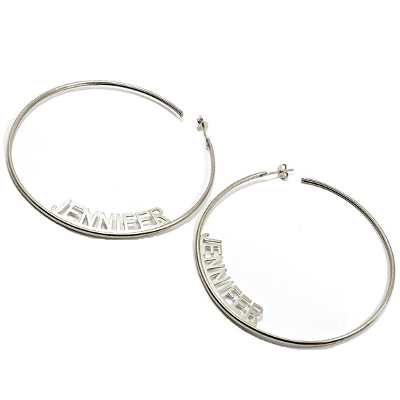 Share more than 257 70mm sterling silver hoop earrings super hot