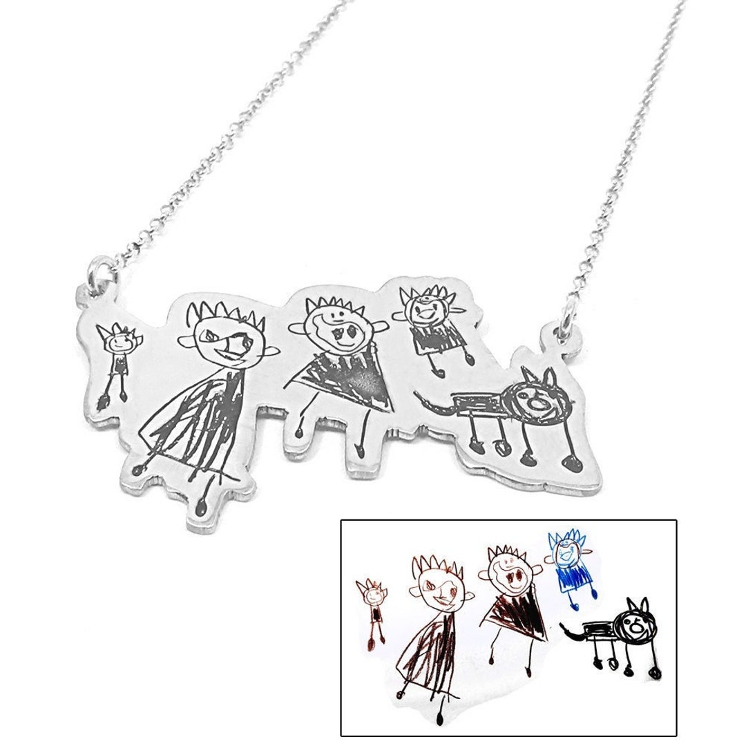 Ciondolo a croce in argento sterling, placcato rodio, con opale. Lunghezza 2,5 cm + cauzione da 6,3 cm. - Italia