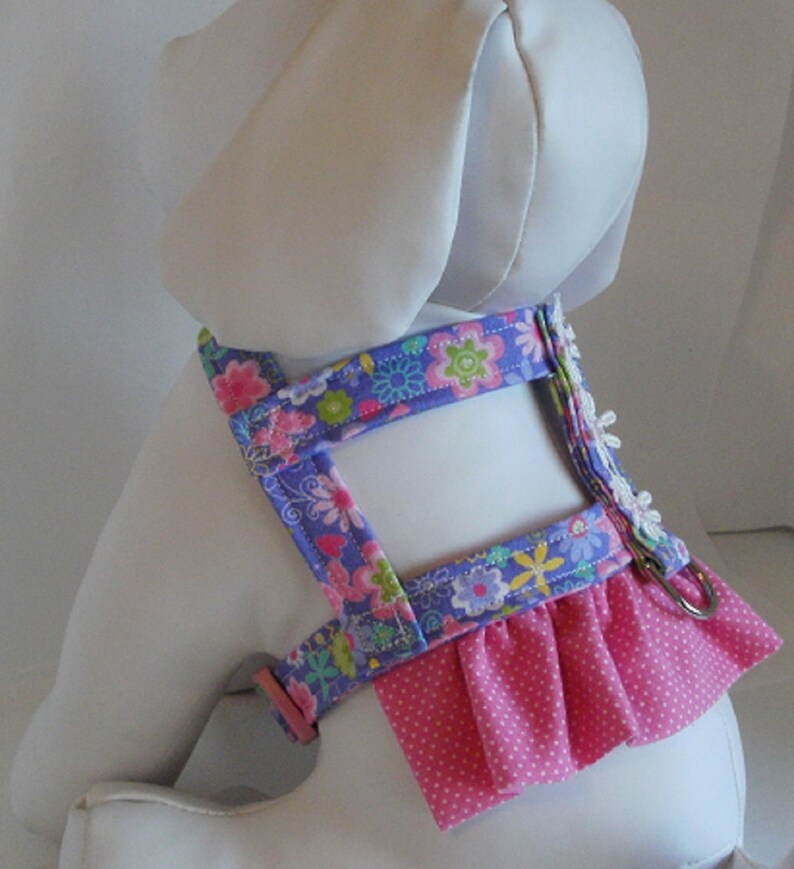 Custom Dog Harness Dog Dress Dog Outfit Dog Clothes Etsy