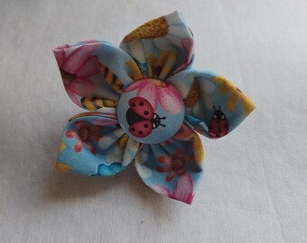 Plumeria Flower Bow - Custom Dog Collar Accessory
