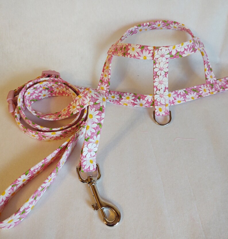 Custom Dog Harnesses and Leashes Dog Leash Daisy Dog Etsy