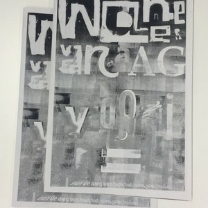 wanneer vandaag voorbij is/ZINE