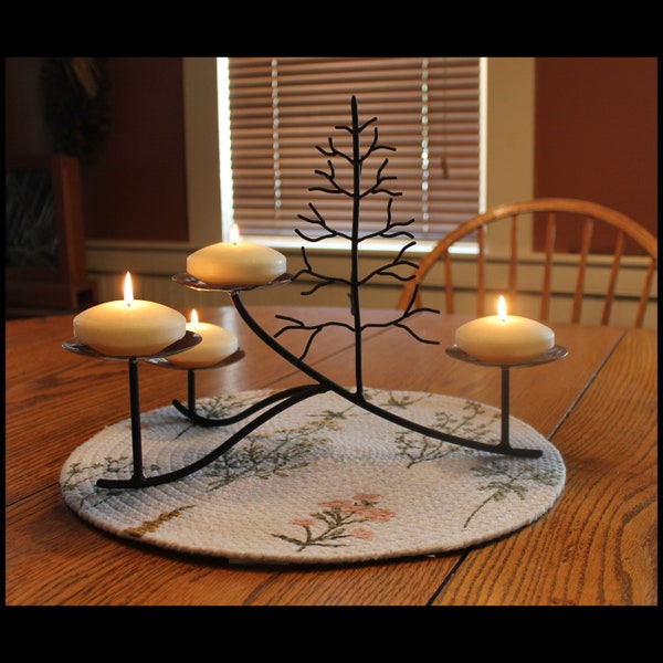 Tabletop Candle Holder Etsy