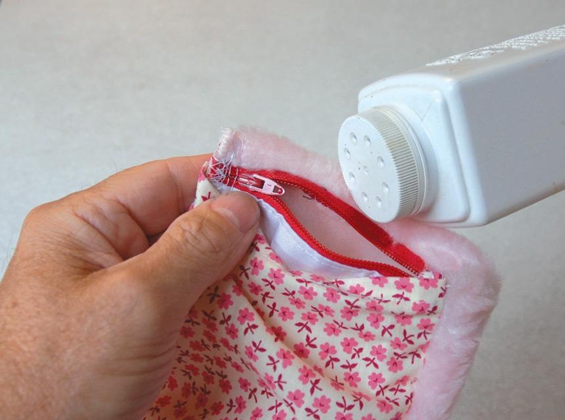 Powder Puff Mitt Etsy