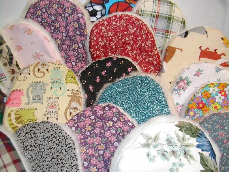 Powder Puff Mitt Etsy