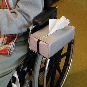 Tissue Box Holder for Wheelchair