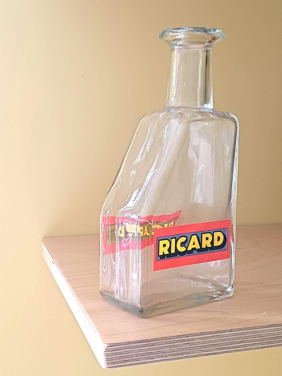 Vintage Ricard Glass Water Carafe: French Aperitif Bottle - Etsy