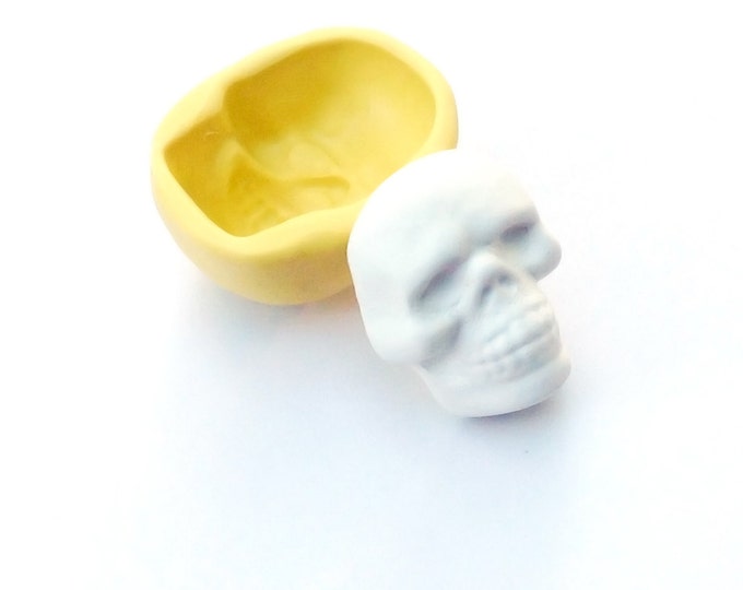 Polymer Clay Skull Mold Sugar Skull Mold Silicone Mold Etsy