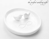 Wedding Ring Dish, Ring Holder, Clay Ring Dish, Wedding Ring Dish, Jewelry Dish, Ring Holder, Clay Bowl,Wedding Gift, Custom Wedding Gift