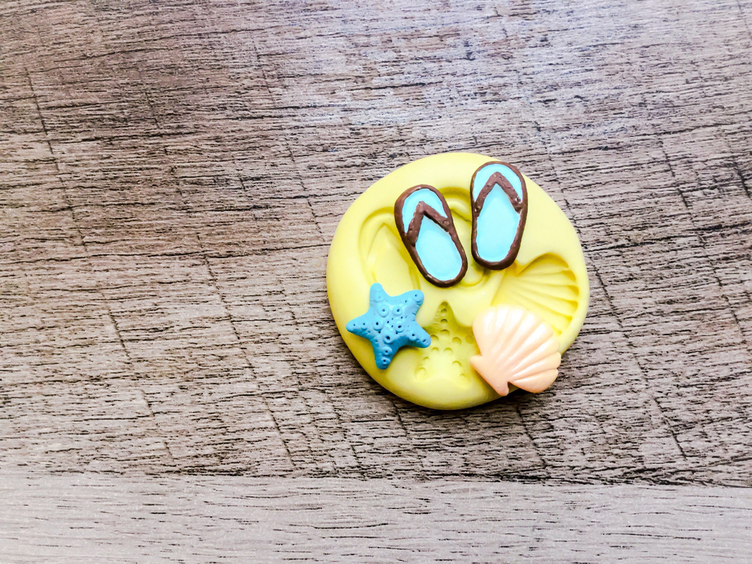 Beach Theme Mold Miniature Silicone Mold Starfish Mold Flip Etsy