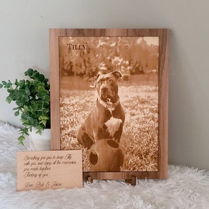 Custom Photo Engraving. Engraved wood Photo. Your own Photo turned into a wood engraving