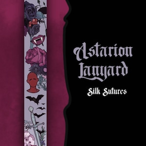 PREORDER BG3 Astarion Printed Lanyards
