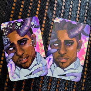 BG3 Wyll Gothic Photocard Print
