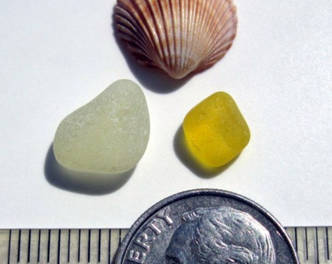 VERY RARE Yellow Sea Glass Beach Glass for Unique Jewelry Etsy