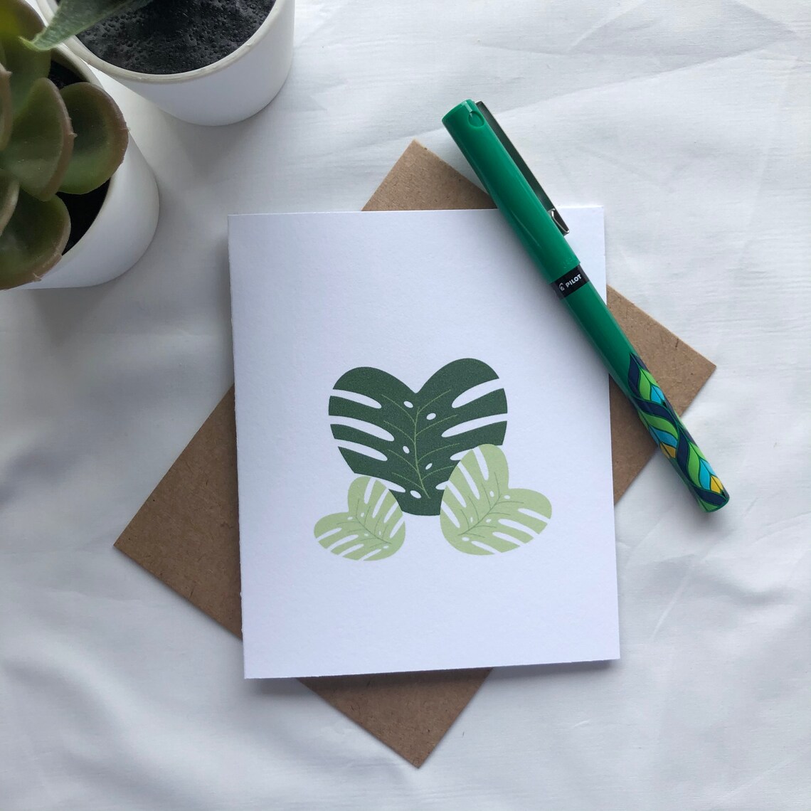 Hawaiian Greeting Card Greeting Card Birthday Card Plant Etsy