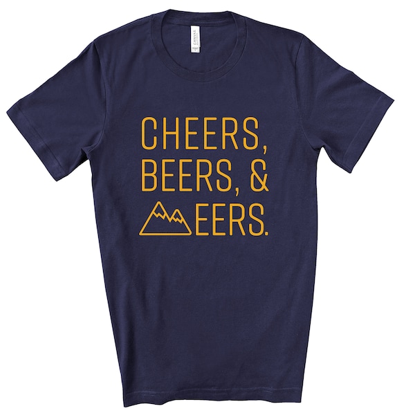 Cheers, Beers, & EERS™ College inspired T-shirt