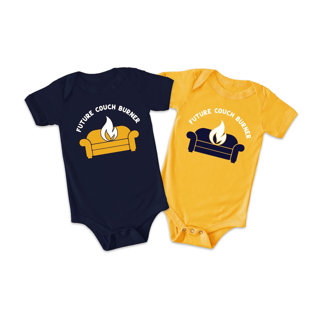Future Couch Burner West Virginia Inspired Baby Bodysuit Etsy