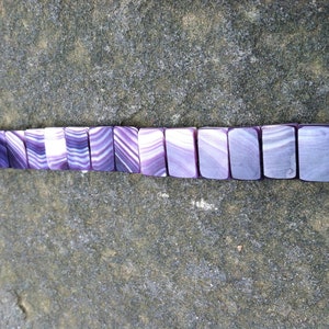 Flat Bead Wampum Bracelet image 4