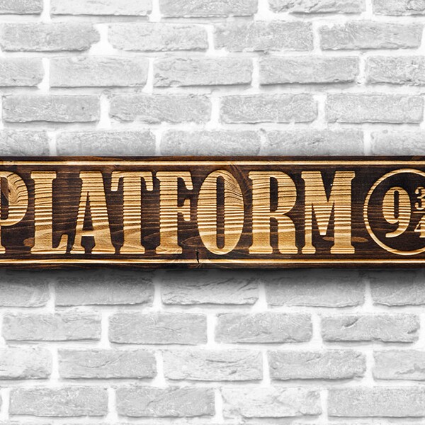 Shop Platform 9 3 4 Sign - Etsy