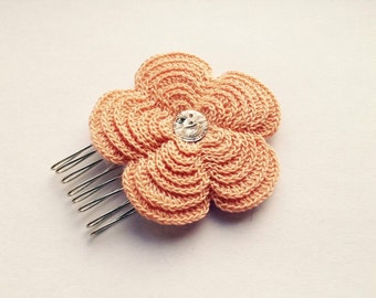 Bridesmaid hair comb with swarovski crystal embellishment