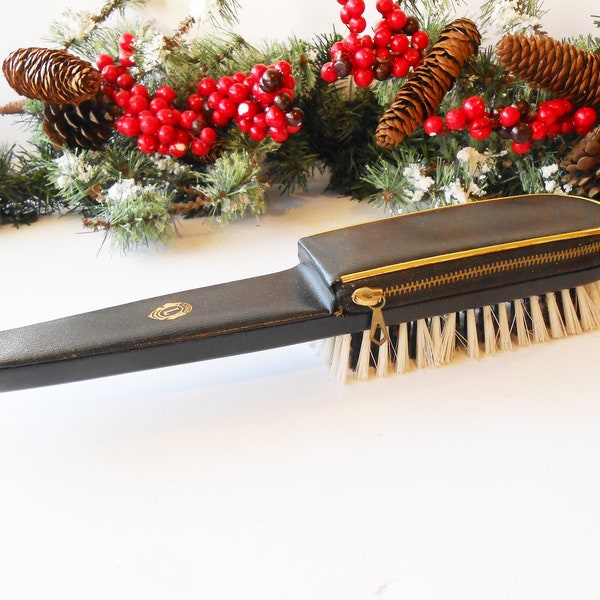 Clothes Brush / Manicure Kit, Men's Clothes Brush, Travel Accessory, Gift for Him, Men's Holiday Gift