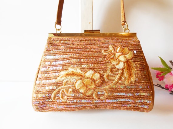 Copper evening bag best sale