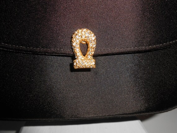 Vintage Brown Evening Bag from 1960s, Designer MM… - image 2