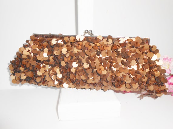Copper clutch 2025 bag
