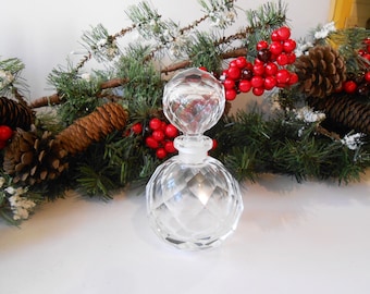 Vintage Perfume Bottle, Old Scent Bottle, Boudoir Decor,  Vanity Accessory, Romantic Gift for Her