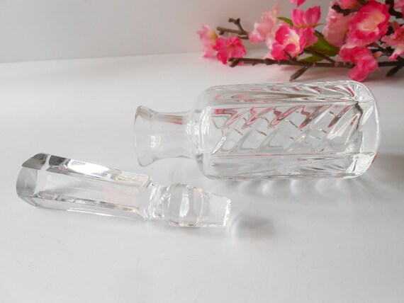 Vintage Perfume Bottle, Glass Scent Bottle, Old P… - image 9