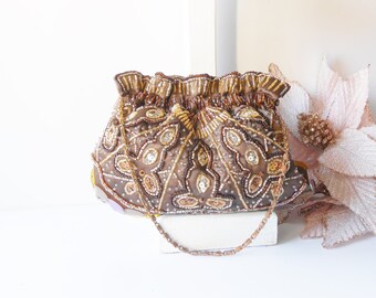 brown evening bags