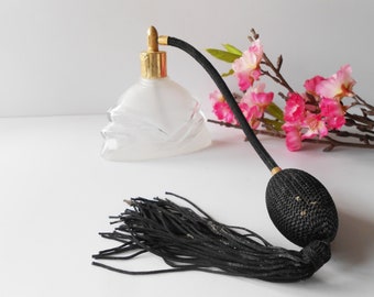 Bottiglia di profumo vintage con atomizzatore, bottiglia profumata, vecchia bottiglia di profumo, regalo moglie, regalo mamma