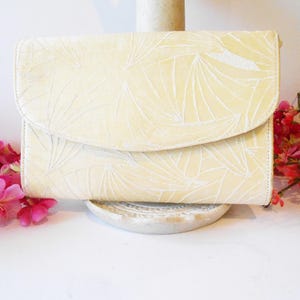 Ivory Bridal Clutch Purse, Wedding Purse, Ivory Bridal Bag, Sparkly Ivory Clutch, Purse for Bride EB-0659