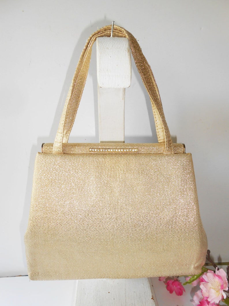 gold cocktail purse