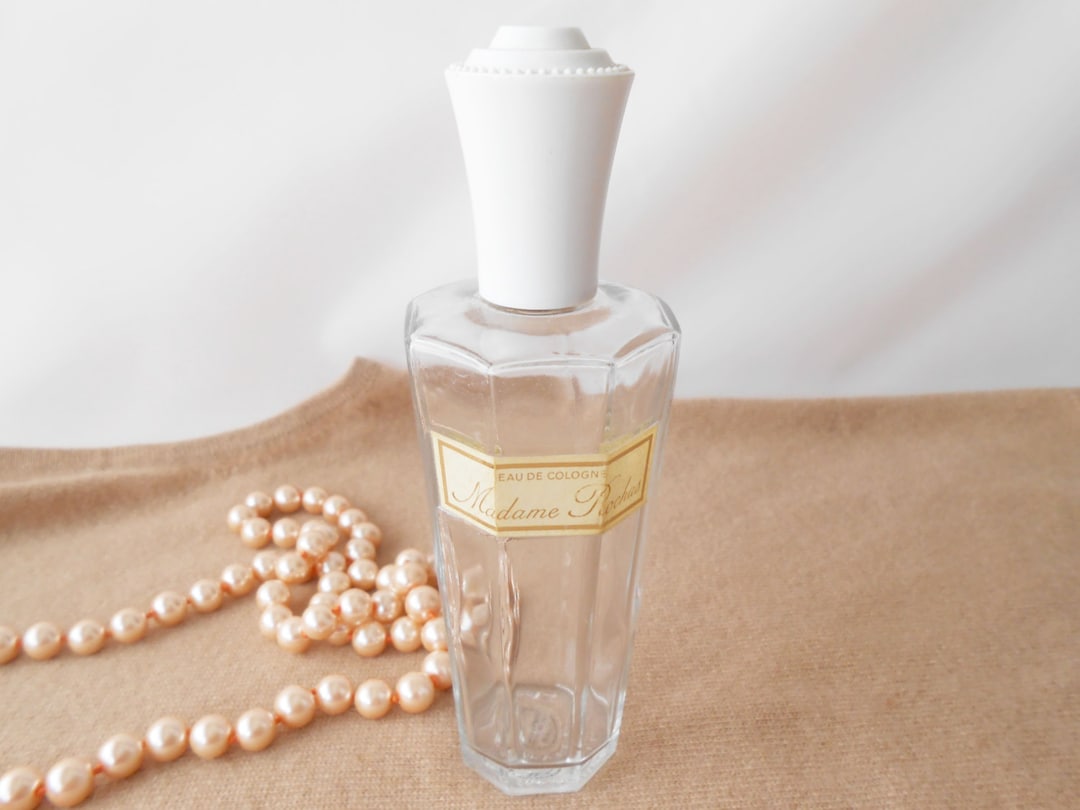 Madame Rochas Perfume Bottle French Perfume Bottle Glass Etsy