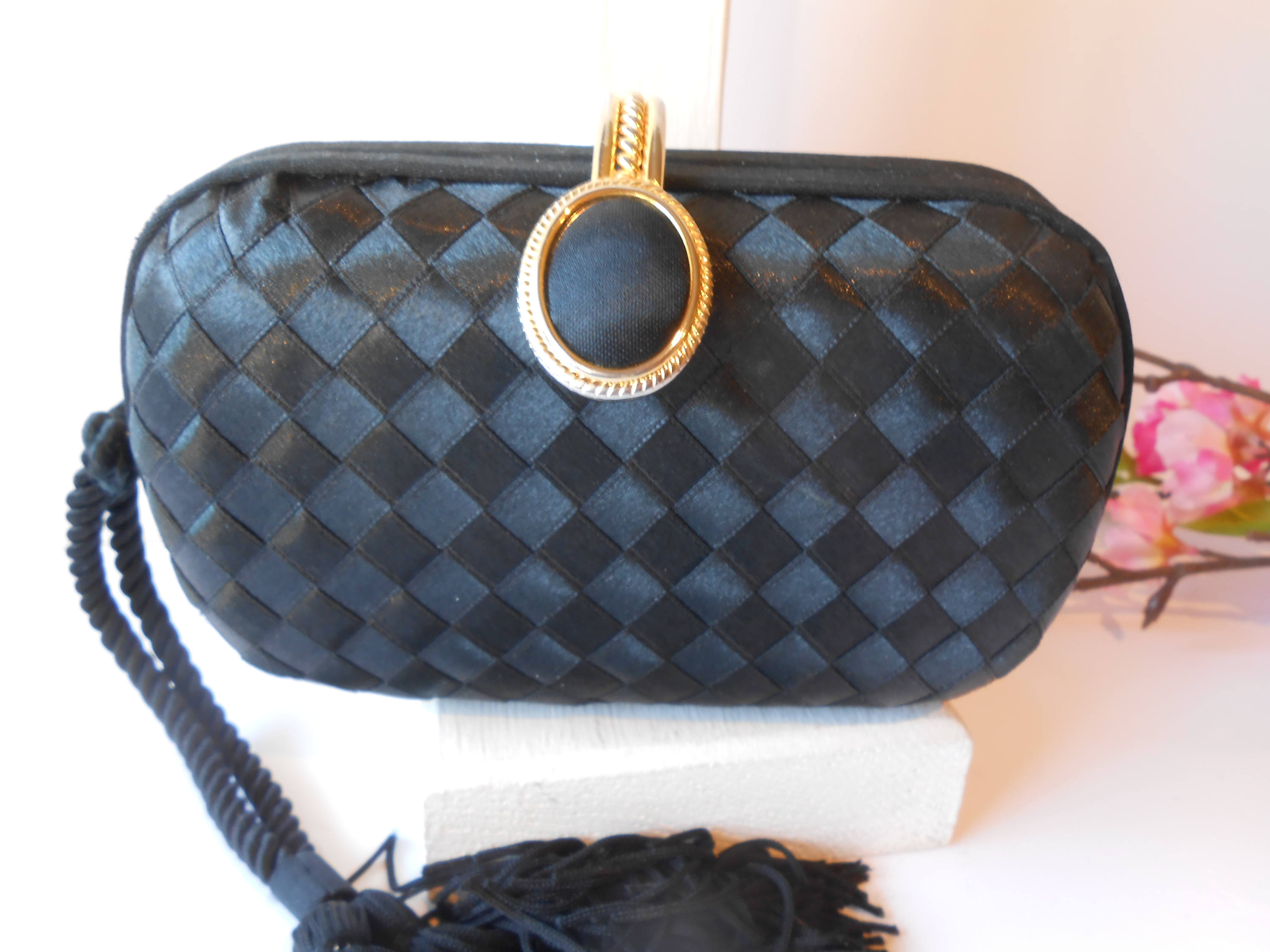 small black clutch bag