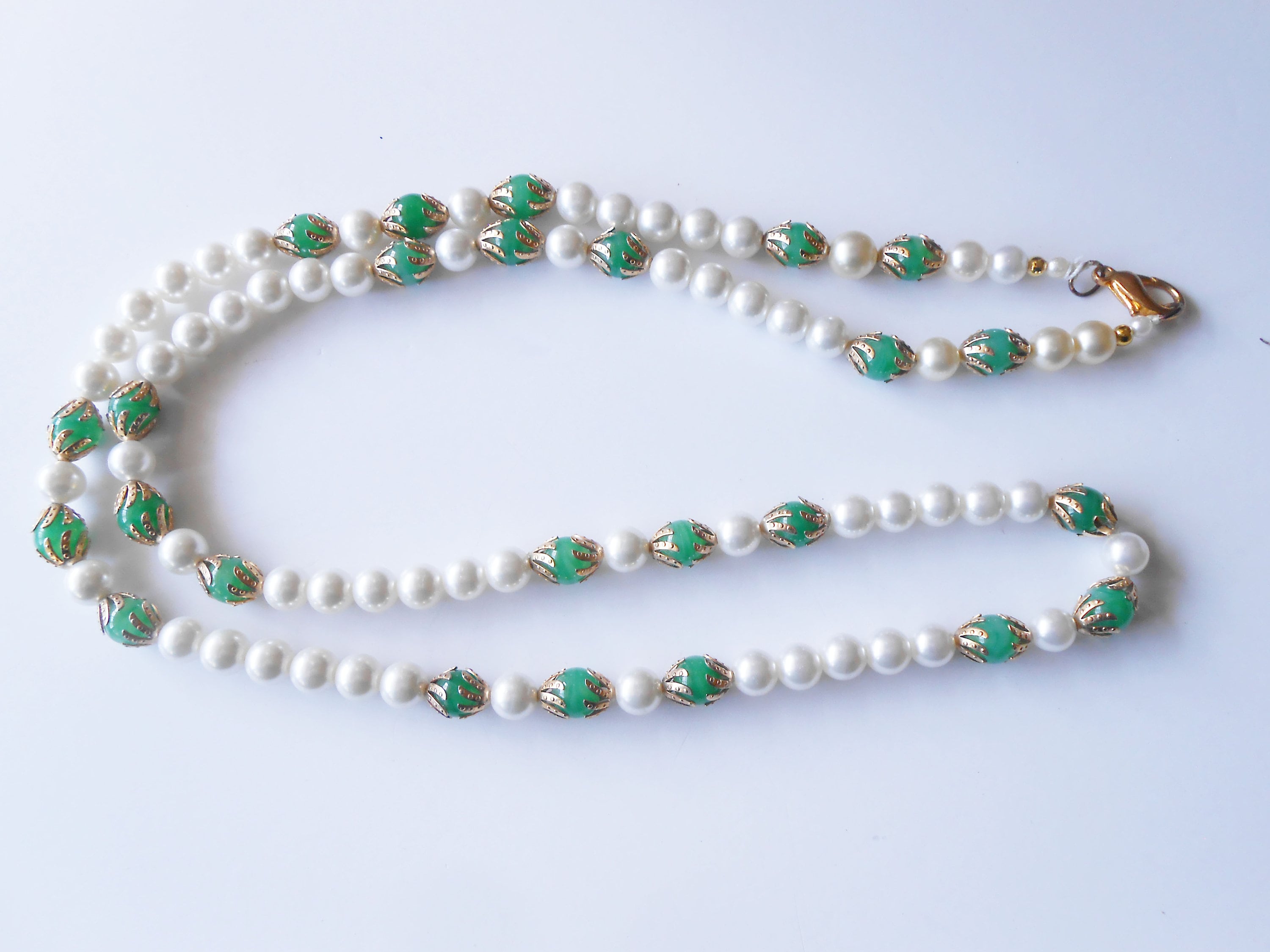 【kindababy】green middle pearl necklace〜ネックレス★2021SS il_fullxfull.1476052054_rwui.jpg