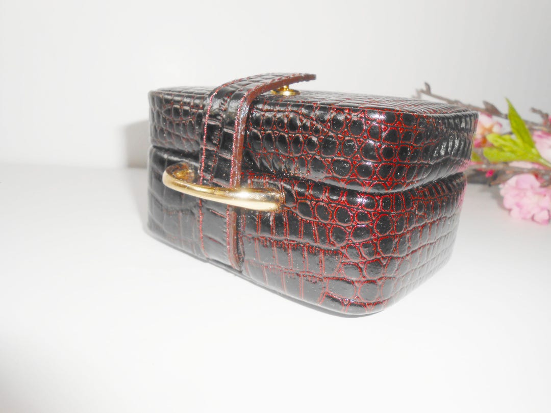 Travel Jewelry Box, Vintage Jewelry Case, Jewelry Organization, Gift
