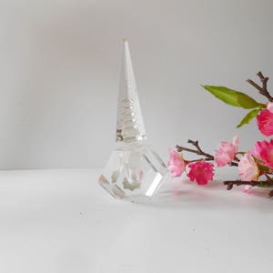 Vintage Perfume Bottle, Hazan Japan, Glass Scent Bottle, Vanity Accessory. Old Perfume Bottle