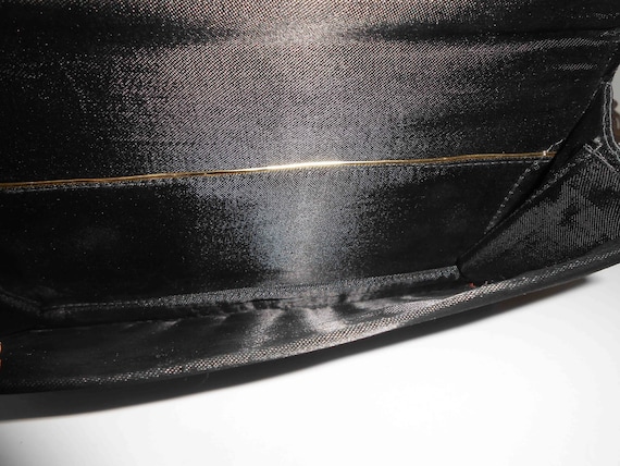 Vintage Black Beaded Clutch Bag, Glamorous Beaded… - image 8