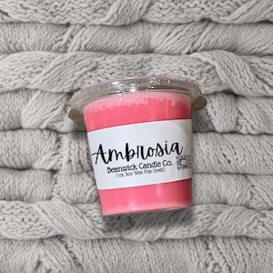 Ambrosia / Pop-Out Sojawachs Melt / Angereichert mit Mica / Wachs Melts
