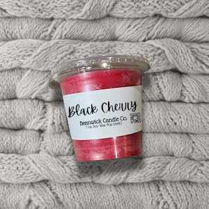 Black Cherry / Pop-Out Sojawachs Melt / Angereichert mit Mica / Wachs Melts