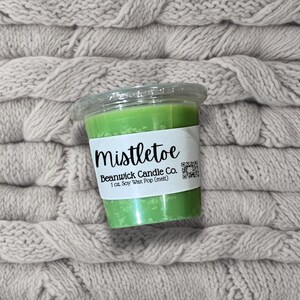 Mistletoe / Pop-Out Soy Wax Melt / Infused with Mica / Wax Melts