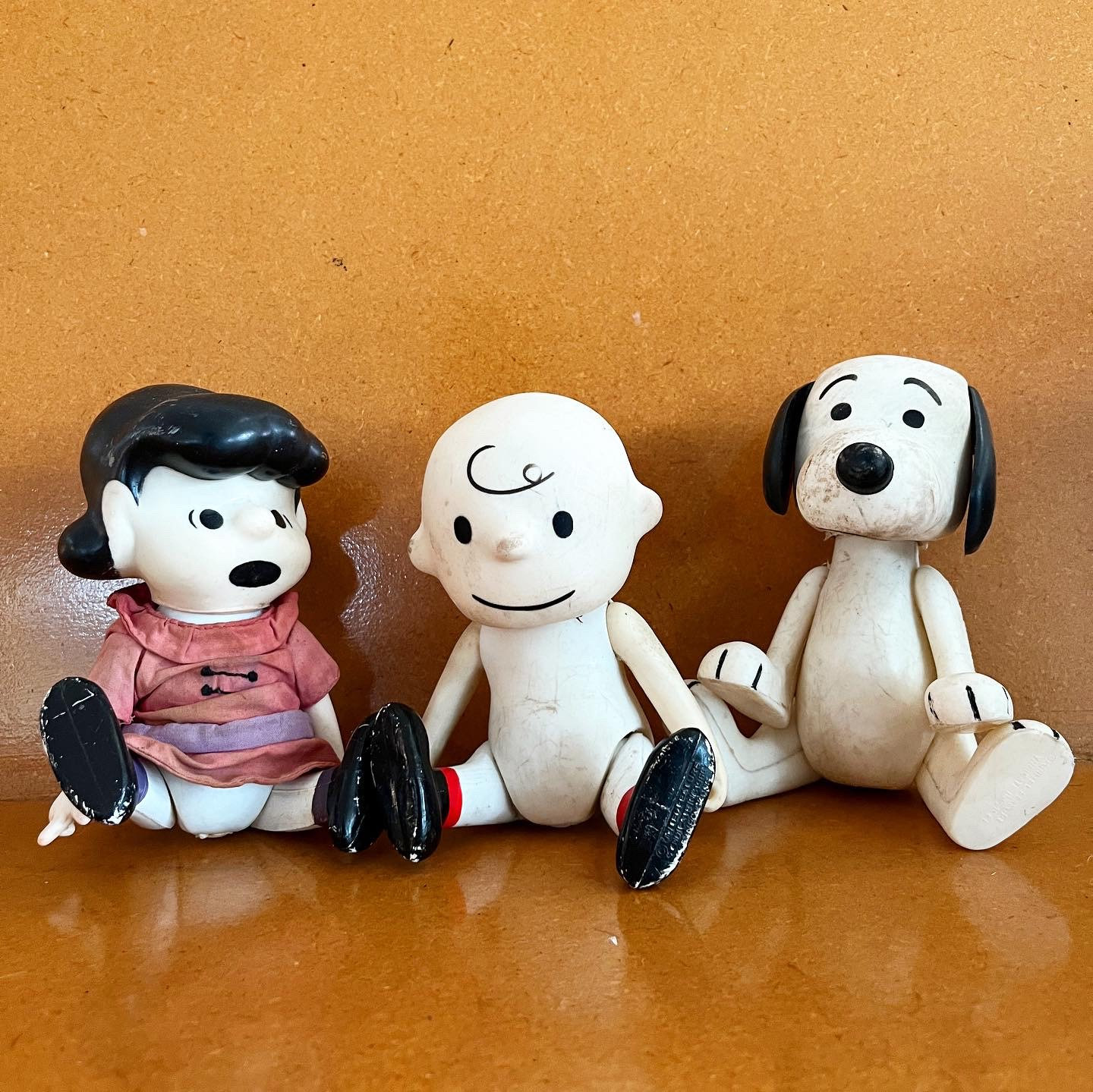 【最終値下】【1960's】ヴィンテージ スヌーピー ライナス 人形 ぬいぐるみ スヌーピー ライナス ソフトぬいぐるみ S ピーナッツ インテリア