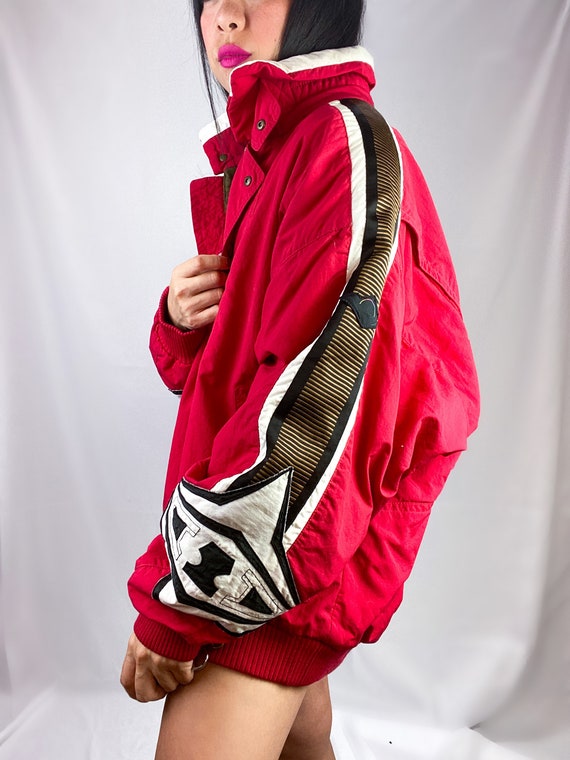 Vintage 90's Ski Pullover Jacket - image 5